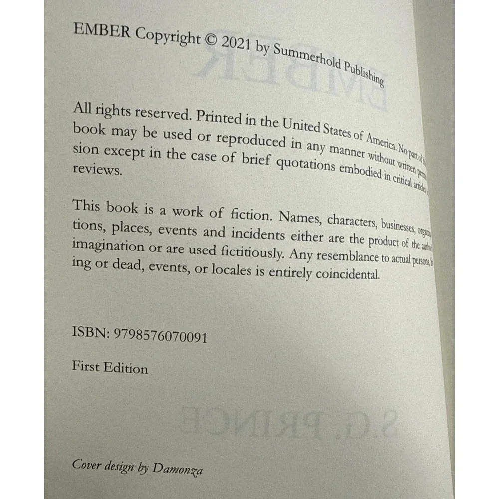 2 Elvish Trilogy novels: S.G. Prince Elvish‎ & Ember Oversized Trade Paperbacks